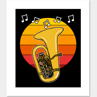 Tuba Summer Festival Tubaist Brass Musician Posters and Art